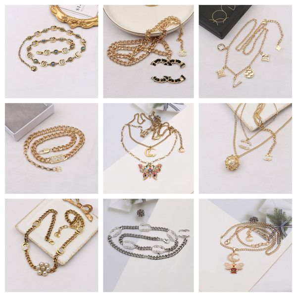 fashion designer necklace pendant necklaces classic pendant stainless steel letter for women wedding jewelry no box 20style, Silver
fashion designer necklace pendant necklaces classic pendant stainless steel letter for women wedding jewelry no box 20style, Silver