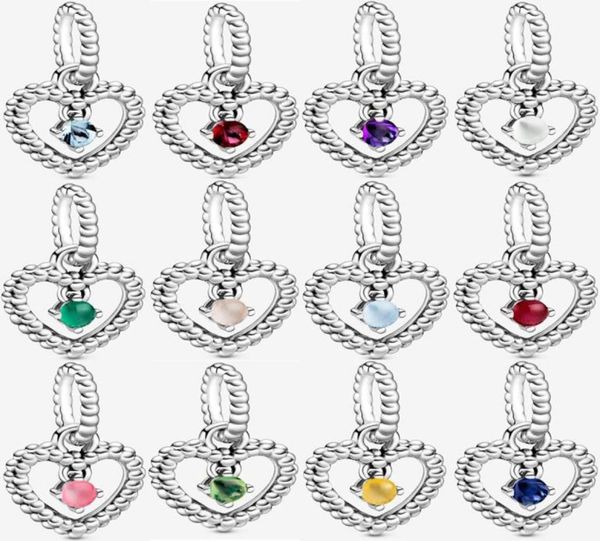 real 925 sterling silver 12 months beaded heart dangle fit bracelet necklace pendant charm diy jewelry8164927, Bronze;silver
real 925 sterling silver 12 months beaded heart dangle fit bracelet necklace pendant charm diy jewelry8164927, Bronze;silver