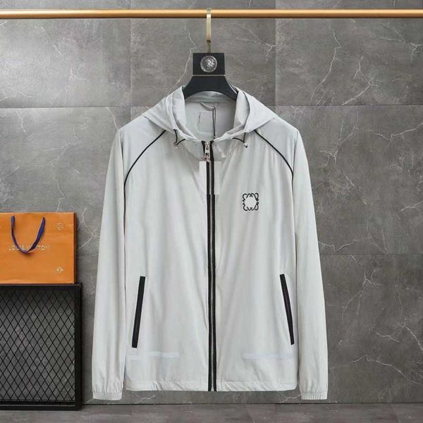 luxury clothing loe designer jacket men zipper coat logo embroidered hoodie nylon windbreaker mens hooded jackets, Black;brown
luxury clothing loe designer jacket men zipper coat logo embroidered hoodie nylon windbreaker mens hooded jackets, Black;brown