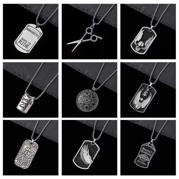 designer style personalized titanium steel necklace women's versatile punk hip hop alloy pendant long sweater chain accessories, Silver
designer style personalized titanium steel necklace women's versatile punk hip hop alloy pendant long sweater chain accessories, Silver