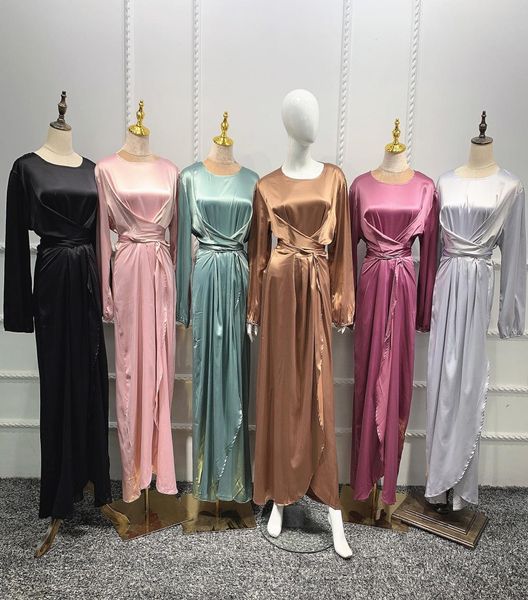 long sleeve maxi dress women satin dresses woman clothing clothes female dubai arabic muslim european american islamic abaya3557357, Black;gray
long sleeve maxi dress women satin dresses woman clothing clothes female dubai arabic muslim european american islamic abaya3557357, Black;gray