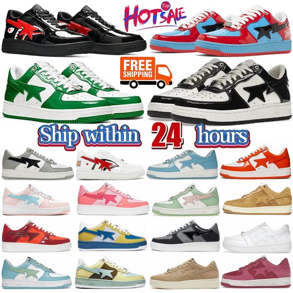 2023 men women designer casual shoes nigo sta low shoe block shark black white teal brown yellow suede patent leather blue mens womens train
2023 men women designer casual shoes nigo sta low shoe block shark black white teal brown yellow suede patent leather blue mens womens train