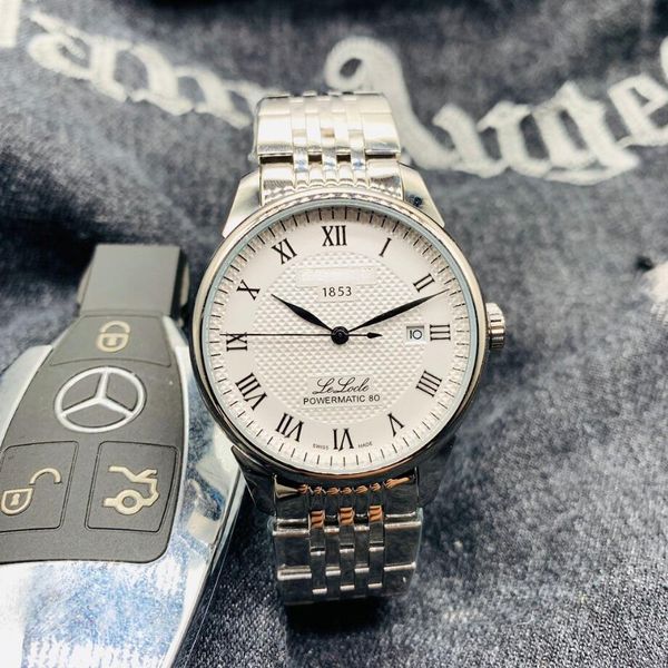 luxury men's wrist watches ti brand 1853 high-quality automatic machinery watch man womens business sports movement wristwatches modern, Slivery;golden
luxury men's wrist watches ti brand 1853 high-quality automatic machinery watch man womens business sports movement wristwatches modern, Slivery;golden