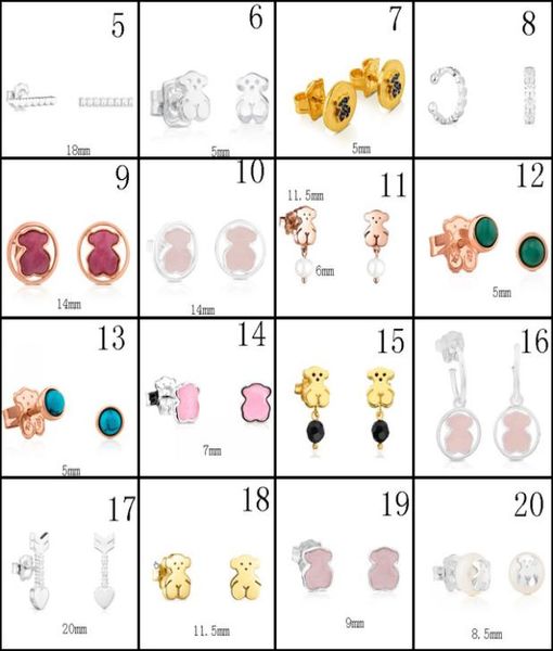 2020 100 925 sterling silver bear stud earrings classic pierced stud earrings jewelry manufacturers whole 68642789, Golden;silver
2020 100 925 sterling silver bear stud earrings classic pierced stud earrings jewelry manufacturers whole 68642789, Golden;silver