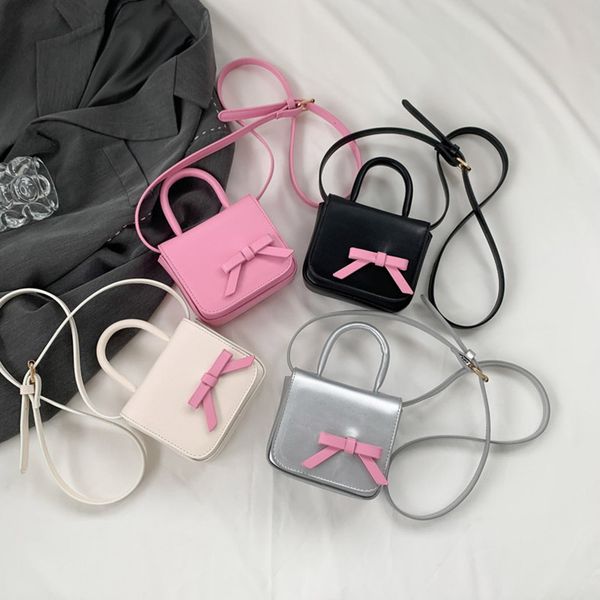children mini princess handbags 2023 creative bowknot little square bag sweet girl pu one shoulder crossbody bags f1767, Black
children mini princess handbags 2023 creative bowknot little square bag sweet girl pu one shoulder crossbody bags f1767, Black
