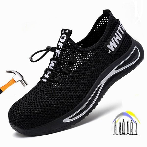 dress shoes breathable safety shoes summer man anti puncture work sneakers with iron toe male men lightweight 230725, Black
dress shoes breathable safety shoes summer man anti puncture work sneakers with iron toe male men lightweight 230725, Black