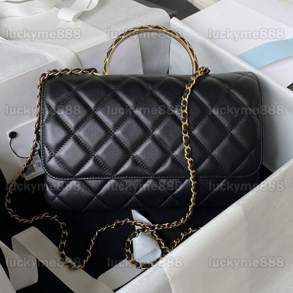 10a mirror quality designers small flap bag 24.4cm luxurys womens handle handbags black quilted calfskin purse crossbody shoulder chain stra
10a mirror quality designers small flap bag 24.4cm luxurys womens handle handbags black quilted calfskin purse crossbody shoulder chain stra