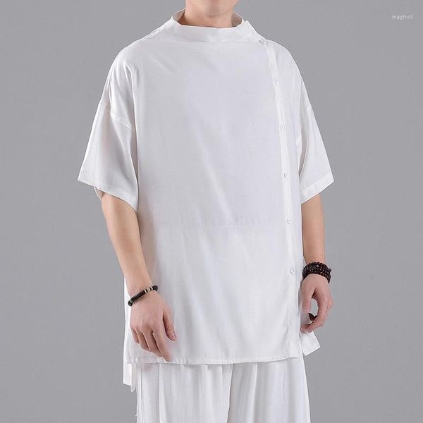 t men's shirts 2023 men summer ice silk shirt chinese style short sleeve cotton t-shirts male solid color white tees size m-5xl, White;black
t men's shirts 2023 men summer ice silk shirt chinese style short sleeve cotton t-shirts male solid color white tees size m-5xl, White;black
