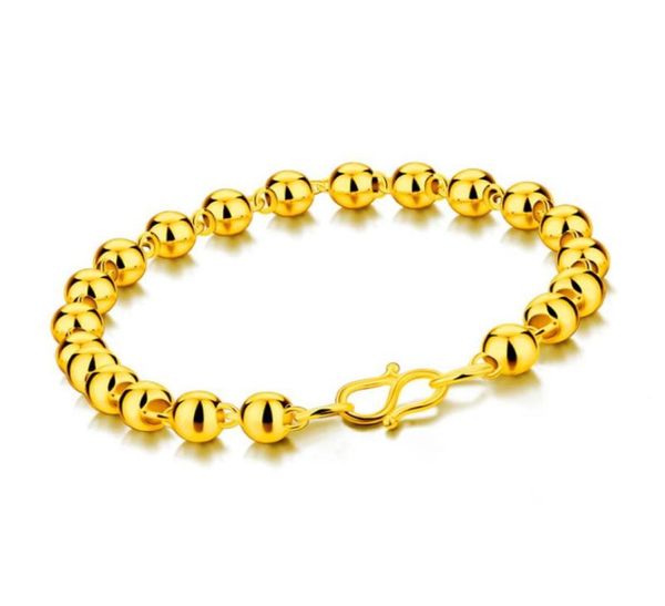 contracted golden charm beaded women fashion woman gold round bead bracelet charming lady jewelry whole hand catenary bangle2624493, Black
contracted golden charm beaded women fashion woman gold round bead bracelet charming lady jewelry whole hand catenary bangle2624493, Black