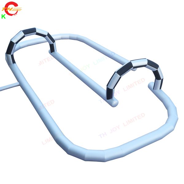 outdoor activities silvery giant inflatable race track for go kart racing sport game toys for sale
outdoor activities silvery giant inflatable race track for go kart racing sport game toys for sale