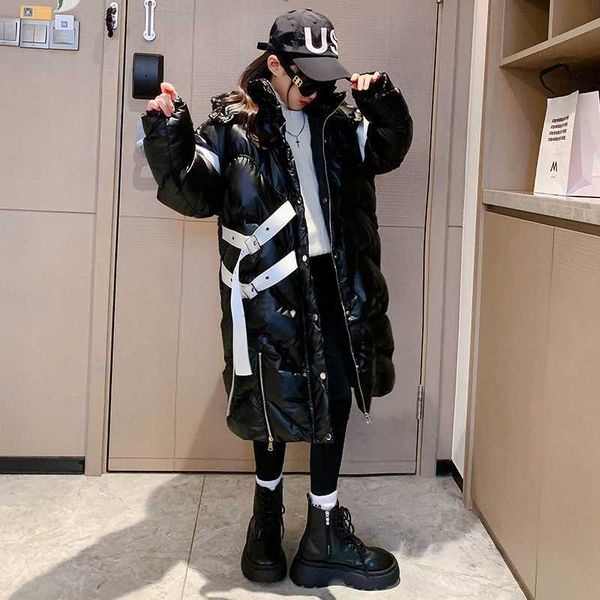 down coat 10 to 12 years girls fashion winter jackets cotton-padded ribbon thicken warm teen girl black jackets hkd230725, Blue;gray
down coat 10 to 12 years girls fashion winter jackets cotton-padded ribbon thicken warm teen girl black jackets hkd230725, Blue;gray