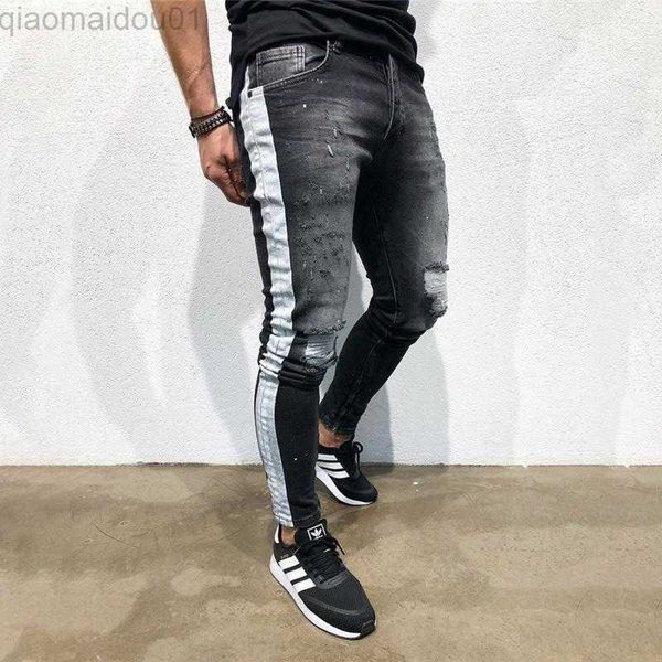 men's jeans men's jeans fashion stretchy ripped skinny destroyed denim pants 2021 mens casual elastic waist pencil pants1 l230725, Blue
men's jeans men's jeans fashion stretchy ripped skinny destroyed denim pants 2021 mens casual elastic waist pencil pants1 l230725, Blue