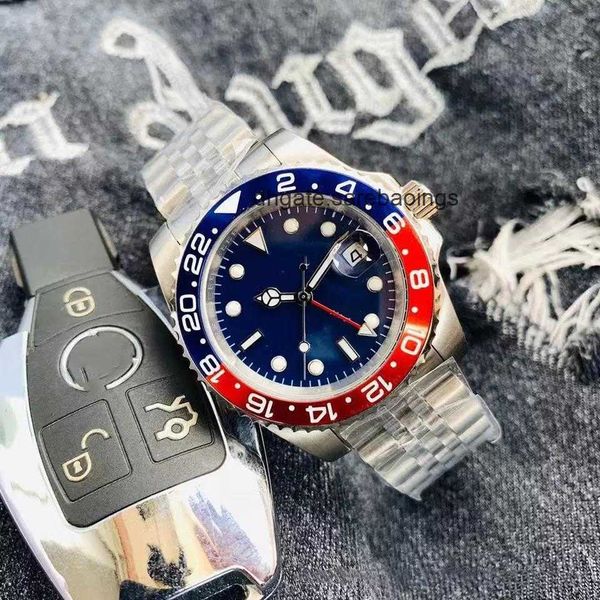 luxury men's watch custom gmt automatic mechanical watch 2813 movement 316l stainless steel glass waterproof 40mm, Slivery;golden
luxury men's watch custom gmt automatic mechanical watch 2813 movement 316l stainless steel glass waterproof 40mm, Slivery;golden