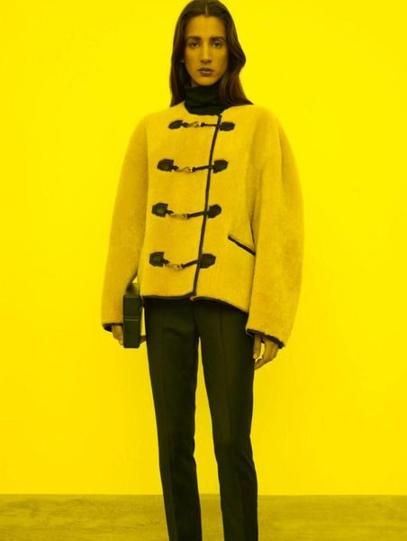 women039s jackets cashmere long sleeve tweed coat for 2023 winter women french leather button round neck single breasted short 4027941, Black;brown
women039s jackets cashmere long sleeve tweed coat for 2023 winter women french leather button round neck single breasted short 4027941, Black;brown