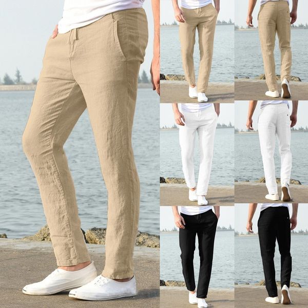 mens pants casual linen breathable loose long solid color straight trousers slim fitness pant male bottoms 230724, Black
mens pants casual linen breathable loose long solid color straight trousers slim fitness pant male bottoms 230724, Black
