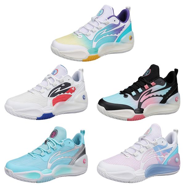 2023 multi color wear-resistant basketball shoes men purple black yellow pink blue trainers outdoor sports color5
2023 multi color wear-resistant basketball shoes men purple black yellow pink blue trainers outdoor sports color5