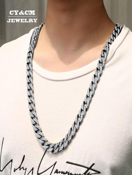 chains 13mm mens miami cuban link chain necklace full bling iced out cz rhinestones silver gold color fashion jewelry rapper neckl8604656
chains 13mm mens miami cuban link chain necklace full bling iced out cz rhinestones silver gold color fashion jewelry rapper neckl8604656