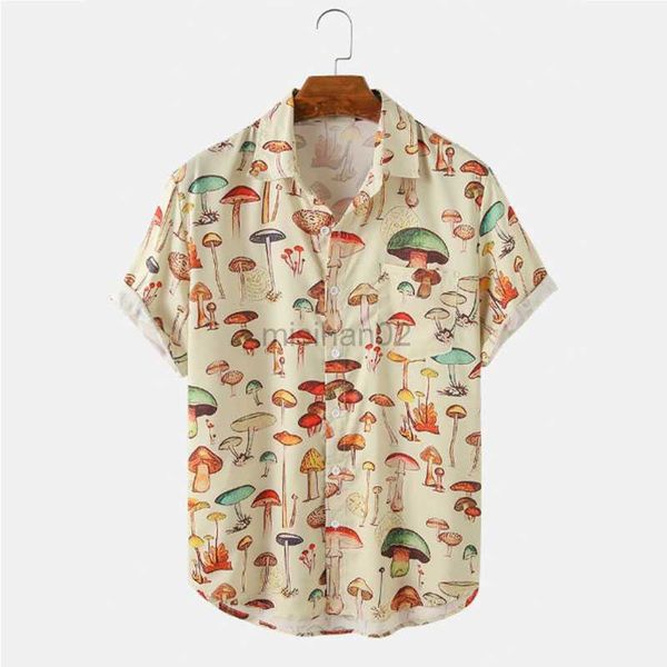 men's casual shirts 2023 men's hawaiian shirt fashion casual streetwear turn-down button short sleeve cartoon mushroom beach print, White;black
men's casual shirts 2023 men's hawaiian shirt fashion casual streetwear turn-down button short sleeve cartoon mushroom beach print, White;black