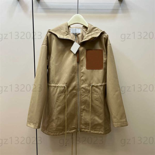 designer hoodie cardigan coat jacket womens classic logo hooded drawstring waist windbreaker jackets hat zipper can be opened as a shawl des, Black;brown
designer hoodie cardigan coat jacket womens classic logo hooded drawstring waist windbreaker jackets hat zipper can be opened as a shawl des, Black;brown