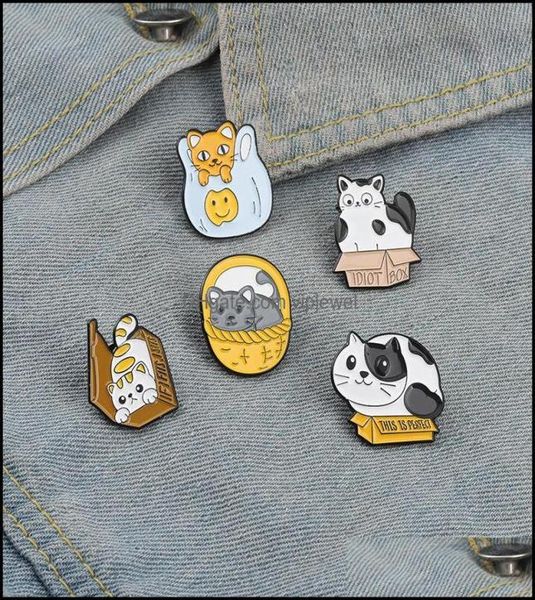 pins brooches jewelry animal cat series cartoon alloy box basket plastic bag enamel pins women party gift clothes backpack collar 5595743, Gray
pins brooches jewelry animal cat series cartoon alloy box basket plastic bag enamel pins women party gift clothes backpack collar 5595743, Gray
