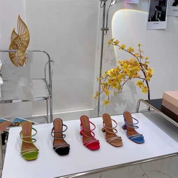 amina muaddi 2022 designer heels womens sandals red bottoms heels crysta buckle wedding dress shoes back strap genuine leather sole with box, Black
amina muaddi 2022 designer heels womens sandals red bottoms heels crysta buckle wedding dress shoes back strap genuine leather sole with box, Black