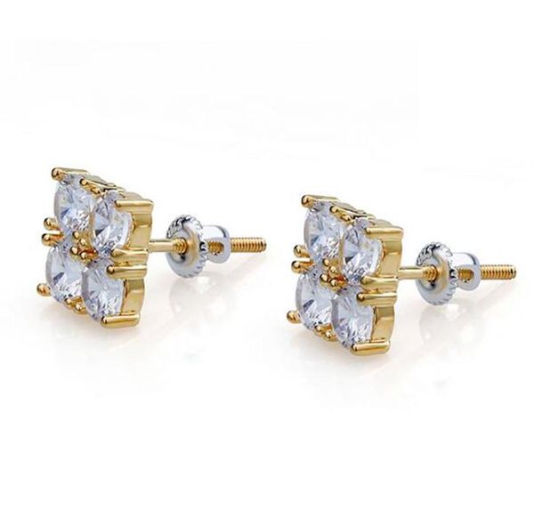 4 stone box gold cz diamond iced out bling earrings 1 pair micro pave cubic zircon earring for men women rapper singer accessories1540087, Golden;silver
4 stone box gold cz diamond iced out bling earrings 1 pair micro pave cubic zircon earring for men women rapper singer accessories1540087, Golden;silver