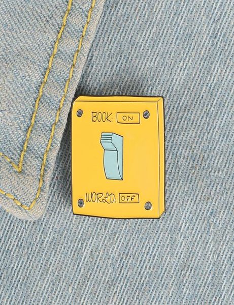 power switch enamel pin reading world brooches backpack clothes lapel pin badge cartoon fun jewelry gift for kids friends7664162, Gray
power switch enamel pin reading world brooches backpack clothes lapel pin badge cartoon fun jewelry gift for kids friends7664162, Gray