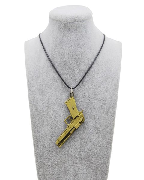 original new counter strike leather chain men039s revolver choker necklace vintage gold cs go gun necklace men jewelry party so5689707, Silver
original new counter strike leather chain men039s revolver choker necklace vintage gold cs go gun necklace men jewelry party so5689707, Silver