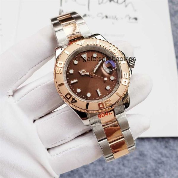 watch designer new factory aaa luxury waterproof luminous men's watch automatic movement, Slivery;golden