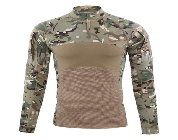 men039s long sleeve army camouflage quick dry tshirts tactical combat sports tee shirt outdoor uvprotection 14 zip pullover 4470883, Black;green
men039s long sleeve army camouflage quick dry tshirts tactical combat sports tee shirt outdoor uvprotection 14 zip pullover 4470883, Black;green