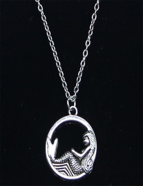 20pcs new fashion necklace 23mm circle mermaid pendants short long women men colar gift jewelry choker 2010139827678, Silver
20pcs new fashion necklace 23mm circle mermaid pendants short long women men colar gift jewelry choker 2010139827678, Silver