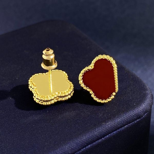 designer studs earrings van retro cleef charm studs earrings stainless steel gold studs agate women's wedding jewelry gifts fedtgua, Golden;silver
designer studs earrings van retro cleef charm studs earrings stainless steel gold studs agate women's wedding jewelry gifts fedtgua, Golden;silver