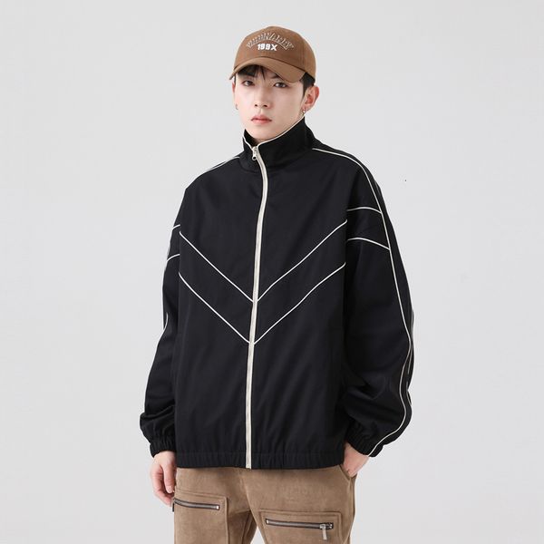men's jackets 2023 fashion jacket coats men outdoor outwears turndown collar male windbreaker cargo overcoat 230724, Black;brown
men's jackets 2023 fashion jacket coats men outdoor outwears turndown collar male windbreaker cargo overcoat 230724, Black;brown
