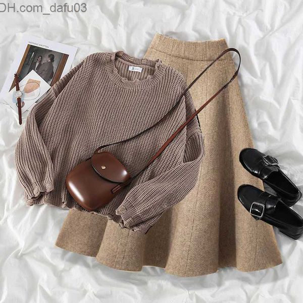 two piece dress two piece dress autumn winter suits plus size women knit sweater plaid skirt sets fashion dresses long sleeves skirts z23072, White
two piece dress two piece dress autumn winter suits plus size women knit sweater plaid skirt sets fashion dresses long sleeves skirts z23072, White