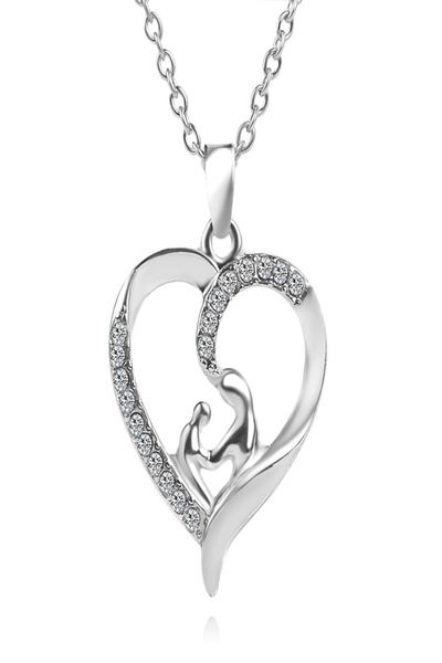 2018 heart necklaces mother daughter mom baby child family love rhinestone heartshaped pendant necklace 12 pcs zj09035298656967, Silver
2018 heart necklaces mother daughter mom baby child family love rhinestone heartshaped pendant necklace 12 pcs zj09035298656967, Silver