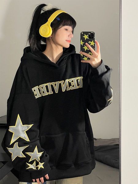 womens hoodies sweatshirts y2k star print pullovers women harajuku fashion oversize men kawaii kpop hip hop punk coat comfortable sweatshirt, Black
womens hoodies sweatshirts y2k star print pullovers women harajuku fashion oversize men kawaii kpop hip hop punk coat comfortable sweatshirt, Black