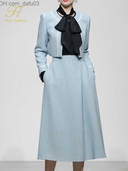 two piece dress two piece dress h han queen women autumn winter office casual 2 pieces set tweed coat mid calf a line skirt korean simple z2, White
two piece dress two piece dress h han queen women autumn winter office casual 2 pieces set tweed coat mid calf a line skirt korean simple z2, White