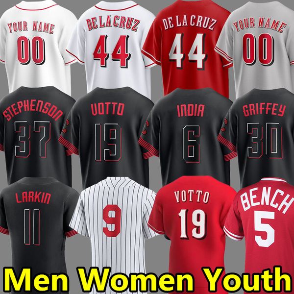 city connect elly de la cruz joey votto baseball jerseys barry larkin jonathan india spencer steer tyler stephenson tj friedl matt mclain ke, Blue;black
city connect elly de la cruz joey votto baseball jerseys barry larkin jonathan india spencer steer tyler stephenson tj friedl matt mclain ke, Blue;black