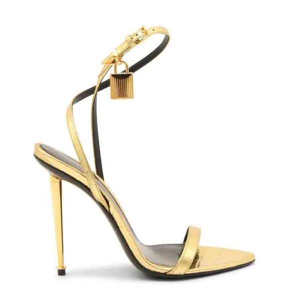 summer women sandal high heels gold heeled padlock naked sandals pointy naked sandaies luxury design shoes 100mm wedding gift with box 35-43, Black 
summer women sandal high heels gold heeled padlock naked sandals pointy naked sandaies luxury design shoes 100mm wedding gift with box 35-43, Black