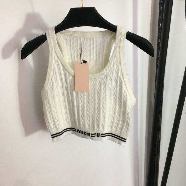 711 l 2023 milan runway women's sweaters summer brand same style sweater sleeveless crew neck white black quality womens meiyi20232563
711 l 2023 milan runway women's sweaters summer brand same style sweater sleeveless crew neck white black quality womens meiyi20232563