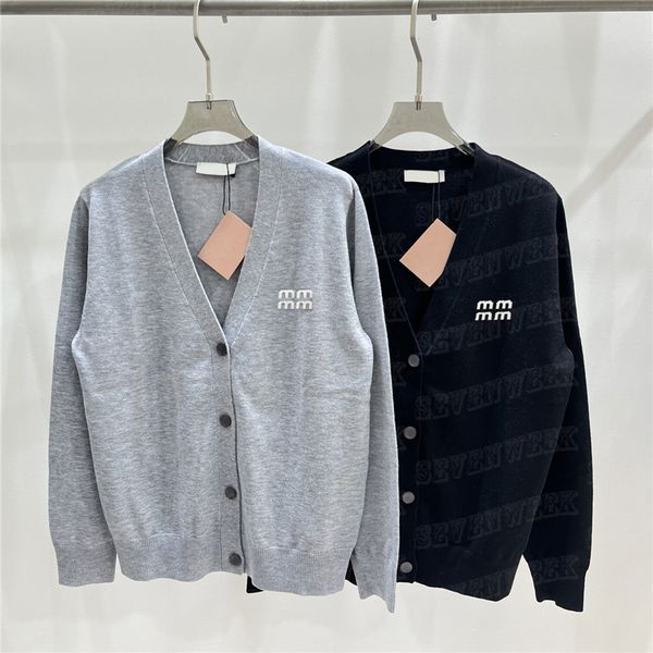 letter jacquard knitted cardigan sweaters women designer long sleeve knits coats lady fashion casual pullover clothes, White;black
letter jacquard knitted cardigan sweaters women designer long sleeve knits coats lady fashion casual pullover clothes, White;black