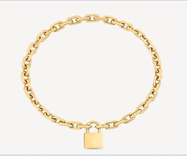2021 luxury designer necklace men silver gold stainless steel jewelry long pendant lock necklaces for women punk style thick chain4301080
2021 luxury designer necklace men silver gold stainless steel jewelry long pendant lock necklaces for women punk style thick chain4301080
