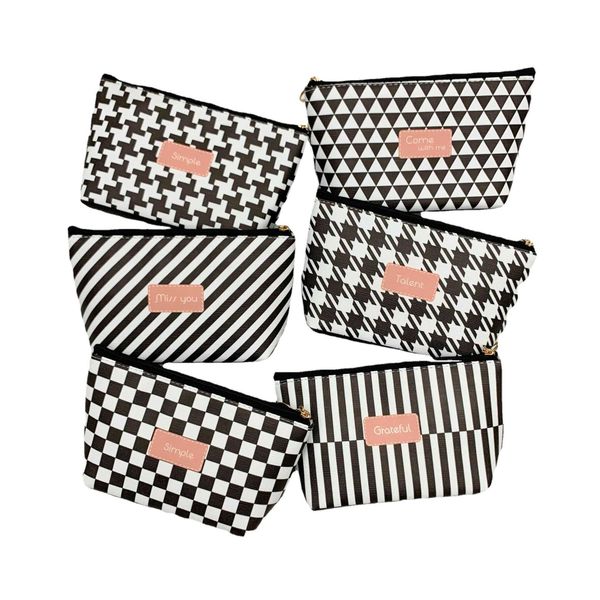 cosmetic bags cases black and white cosmetic bag pu printing large capacity simple storage wash stripe houndstooth square 230704
cosmetic bags cases black and white cosmetic bag pu printing large capacity simple storage wash stripe houndstooth square 230704