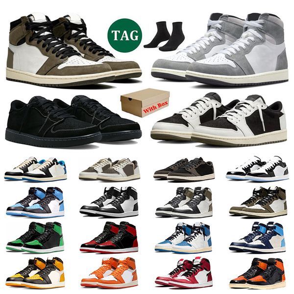 with box designer 1 basketball shoes men women 1s olive bred patent dark mocha university blue chicago white black mens trainers sports snea
with box designer 1 basketball shoes men women 1s olive bred patent dark mocha university blue chicago white black mens trainers sports snea