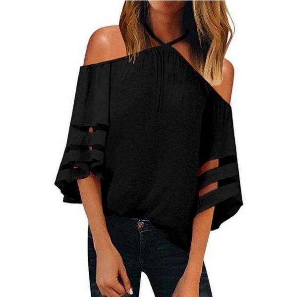 new womens summer tshirt tees black red short sleeve fluoroscopy ladies wear chiffon gallus size sxxl2285080, White
new womens summer tshirt tees black red short sleeve fluoroscopy ladies wear chiffon gallus size sxxl2285080, White