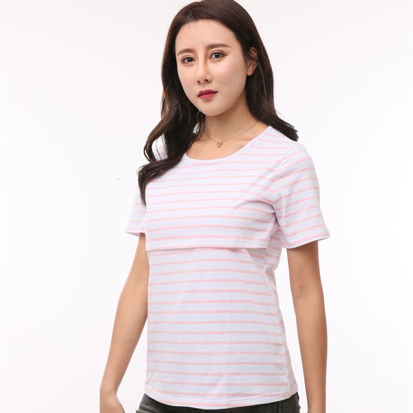 maternity tees pregnancy clothes maternity clothing t shirt pregnant women breastfeeding tee nursing striped tshirt short sleeve t-shirt 2, White
maternity tees pregnancy clothes maternity clothing t shirt pregnant women breastfeeding tee nursing striped tshirt short sleeve t-shirt 2, White