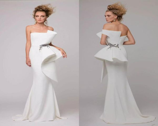 2019 new white mermaid prom dresses strapless embroidery pearls sleeveless formal evening gown fashion floor length party dress wi5231857, Black
2019 new white mermaid prom dresses strapless embroidery pearls sleeveless formal evening gown fashion floor length party dress wi5231857, Black