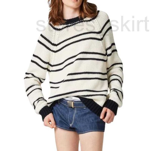 women's sweaters designer knits with letter embroidered runway brand crop wool shirt high end elasticity striped pullover outwear knit, White;black
women's sweaters designer knits with letter embroidered runway brand crop wool shirt high end elasticity striped pullover outwear knit, White;black