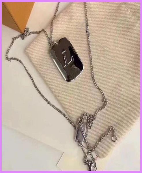 2022 mens pendant necklace designer women necklaces square card necklace outdoor street fashion designers jewelry uni9881600, Silver
2022 mens pendant necklace designer women necklaces square card necklace outdoor street fashion designers jewelry uni9881600, Silver
