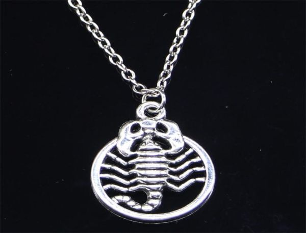 20pcs new fashion necklace 26x19mm scorpion scorpio zodiac pendants short long women men colar gift jewelry choker 2010136280862, Silver
20pcs new fashion necklace 26x19mm scorpion scorpio zodiac pendants short long women men colar gift jewelry choker 2010136280862, Silver